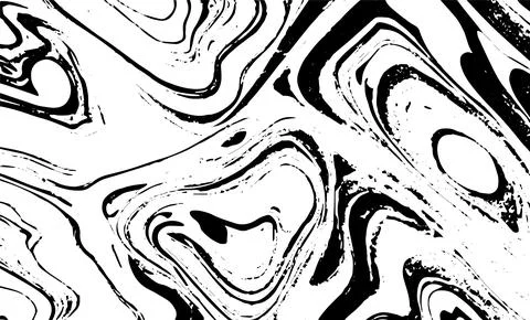 Grunge intertwined texture, threads, lines, wire, veins, monochrome. Grunge o Stock Illustration