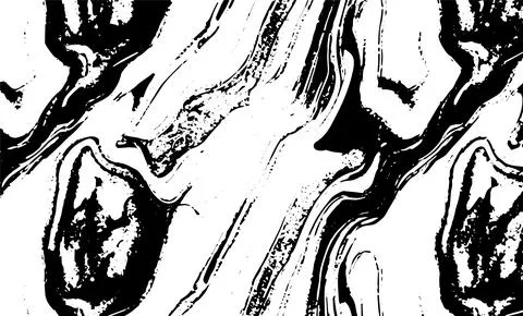 Grunge intertwined texture, threads, lines, wire, veins, monochrome. Grunge o Stock Illustration