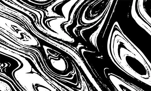 Grunge intertwined texture, threads, lines, wire, veins, monochrome. Grunge o イラスト素材