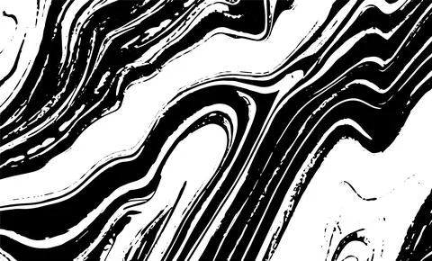 Grunge intertwined texture, threads, lines, wire, veins, monochrome. Grunge o イラスト素材
