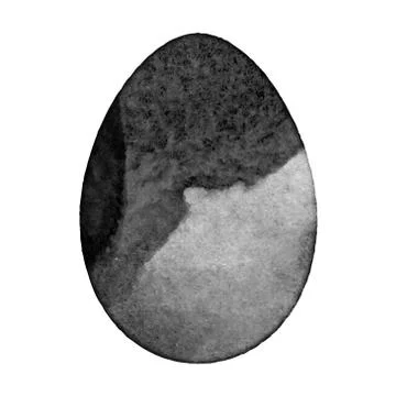 Grunge Isoalted Egg Stock Illustration