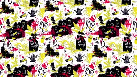 Grunge Joint Surge – Vertical motion Stock Footage 306488019