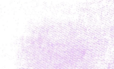 Grunge linear texture. Diagonal lines and lilac-colored dots on a white back Stock Illustration