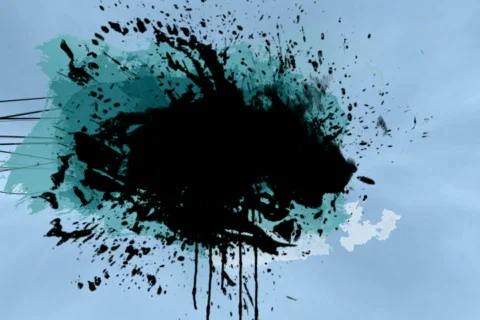 GRUNGE LINES 3 LOOP V1 Stock Footage 601942