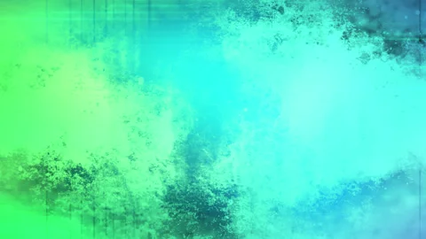 Grunge looping blue green animated background Stock Footage 346066588