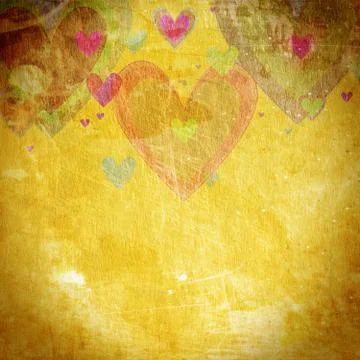 Grunge love pattern background Foto stock