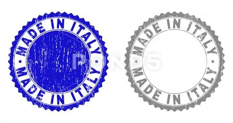 Made in Italy Logo Stock Illustration