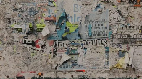 Grunge Message Board 스톡 동영상 22957366