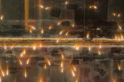 Grunge metal background loop Stock Footage 591883