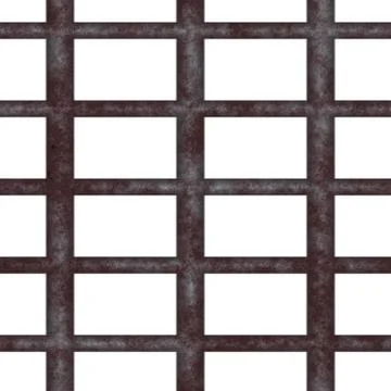 Grunge metal grating background Stock Illustration