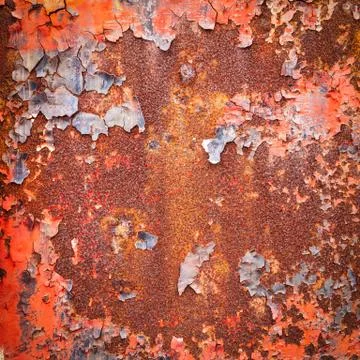 Grunge metal rusty surface texture Stock Photos