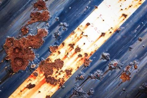 Grunge metal rusty surface texture Stock Photos