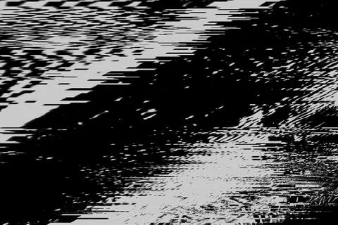 Grunge motion glitch digital background texture overlay Stock Illustration