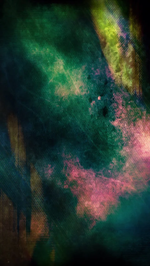 Grunge multicolor abstract vertical animated background science fiction loop Stock Footage 341437969