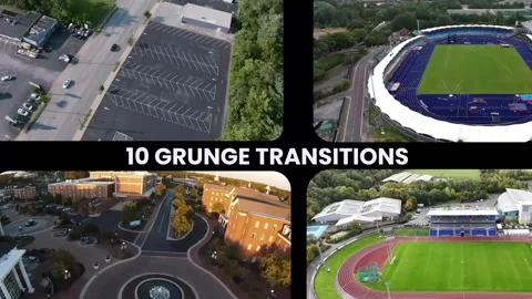 Grunge With Noise Effect Transitions After Effects素材