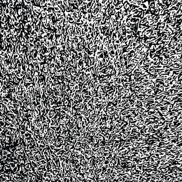 Grunge noise pattern. Abstract vector texture background in black and white Stock Illustration