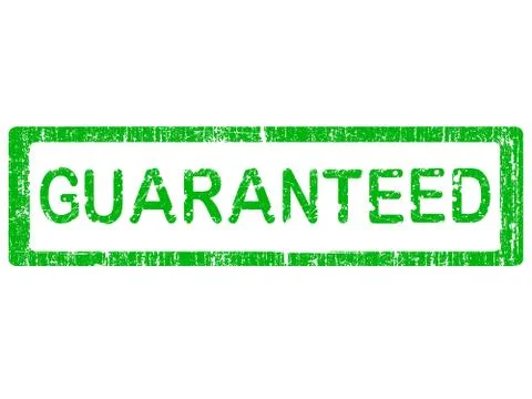 Grunge Office Stamp - GUARANTEED 스톡 일러스트