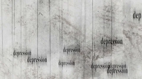 Grunge old film retro depression animated looping background Stock Footage