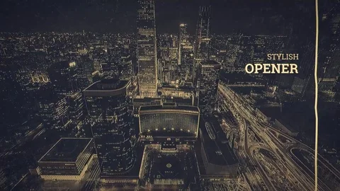 Grunge Opener Stockmateriaal After Effects