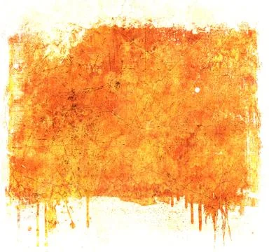 Grunge orange abstract background Stock Illustration