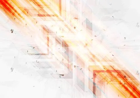 Grunge orange tech background with arrows Grunge orange tech background wi... 写真素材