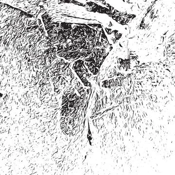 Grunge Overlay Background Stock Illustration