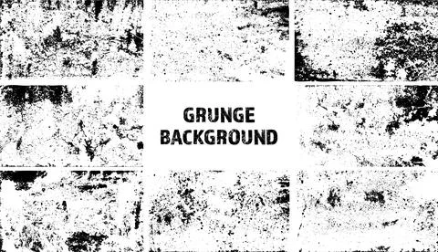 Grunge overlay texture. Old dirty concrete background with cracks and scratches Stock Illustration