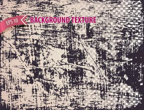 Grunge overlay texture for site, web design, banner, poster. Vector background. Stock Illustration
