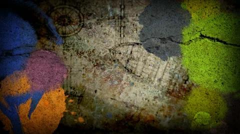 Grunge Paint Background Stock Footage 50620662