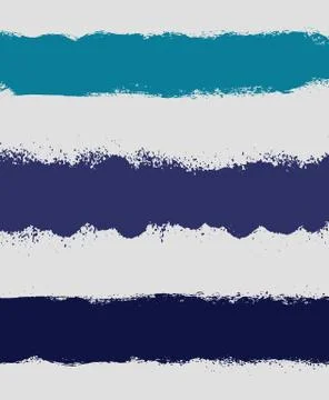 Grunge paint  stain headers, background stripes Stock Illustration