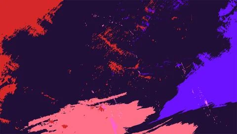 Grunge Paint Stroke Background with Bold Abstract Texture Design Illustrazione stock
