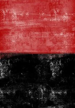 Grunge Paint Texture Black red background Illustrazione stock
