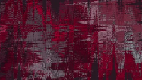 Grunge painted structure with shades of red, burgundy, brown Stock Footage 107965720