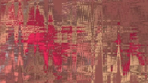 Grunge painted structure with shades of red, brown, beige Stock Footage 107966130