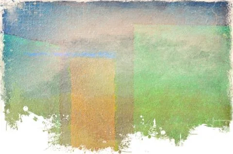 Grunge painted wall background Stock Illustration