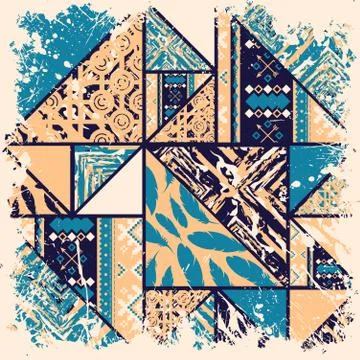 Grunge pattern background Stock Illustration