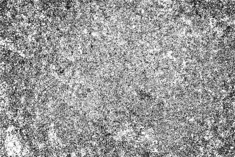 Grunge pattern of scratches, chips, scuffs. Strokes, dry brush on paper. Blac 스톡 일러스트