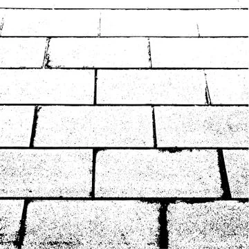 Grunge paving slabs texture Stock Illustration