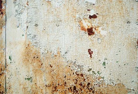 Grunge peeling paint texture Foto stock