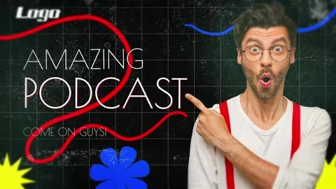 Grunge Podcast Opener Stock After Effects