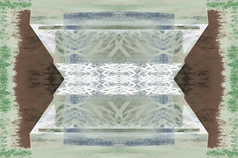 Grunge Psychedelic Illustrazione stock