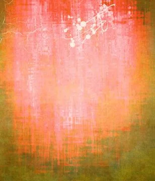 Grunge red abstract Stock Illustration