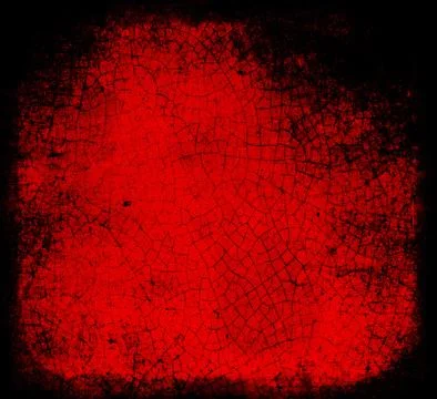Grunge red cracked background Stock Illustration