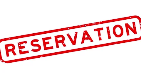 Grunge red reservation word square rubber seal stamp zoom on white background Stock Footage 237378776