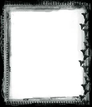 Grunge retro style frame for your projects Stock Illustration