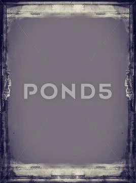 Grunge retro style frame for your projects Stock Illustration