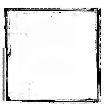 Grunge retro style frame for your projects Stock Illustration