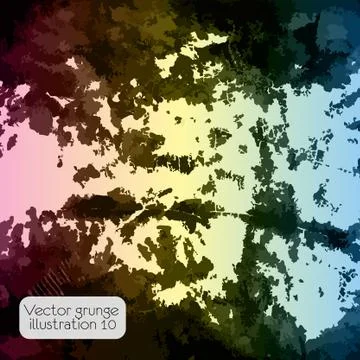 Grunge retro vintage texture, vector background Stock Illustration