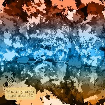 Grunge retro vintage texture, vector background Stock Illustration