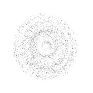 Grunge ring or circle, dust circle for you design. Stock Vector illustration Stock Illustration